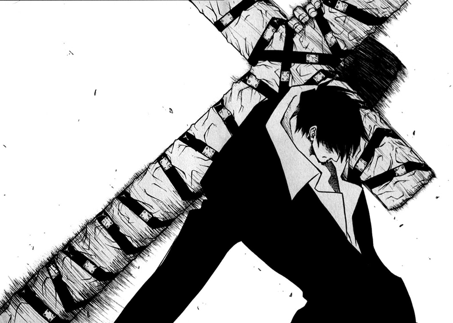 1584x1131 Trigun, Nicholas D. Wolfwood, Machine Gun, Futuristic Wallpaper HD / Desktop and Mobile Background