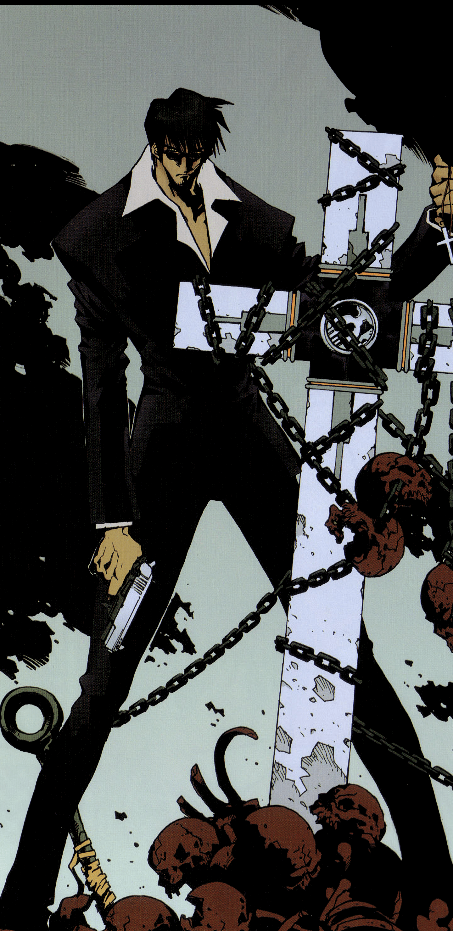 1440x2960 Trigun Nicholas D Wolfwood [1440x2960]
