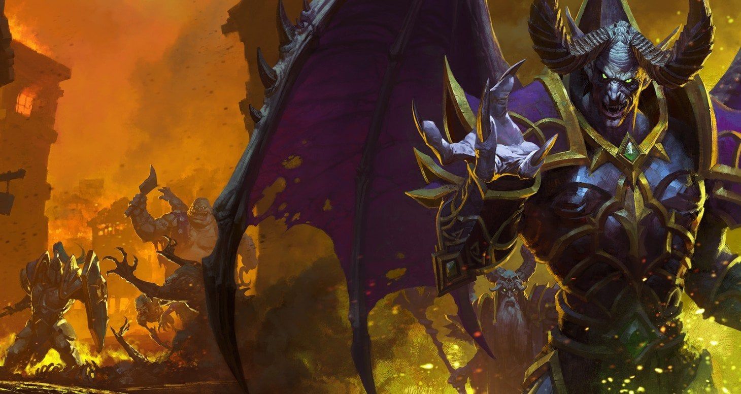 1460x776 New Warcraft III: Reforged Wallpaper'ganis in Stratholme