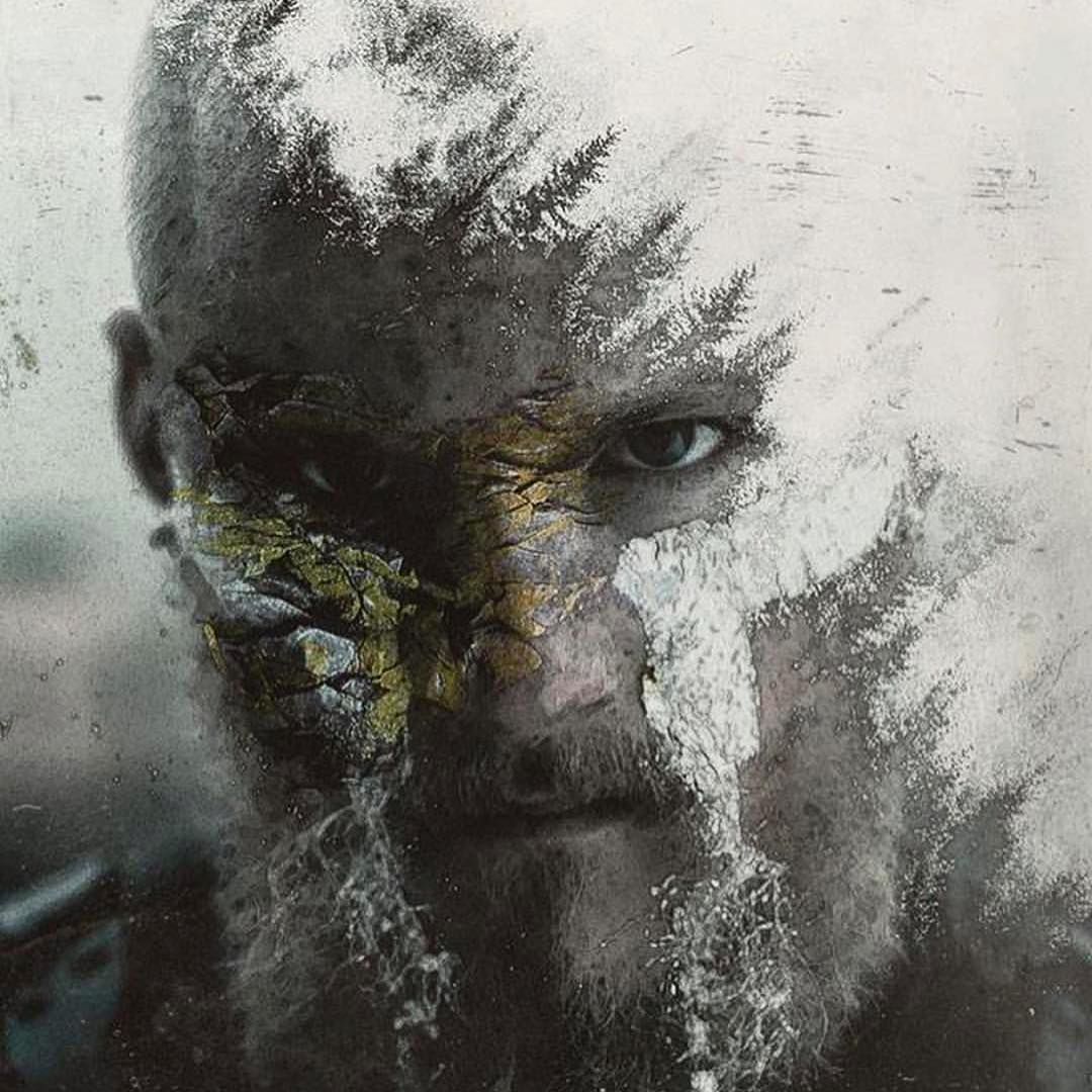 1080x1080 Vikings Bjorn Wallpaper