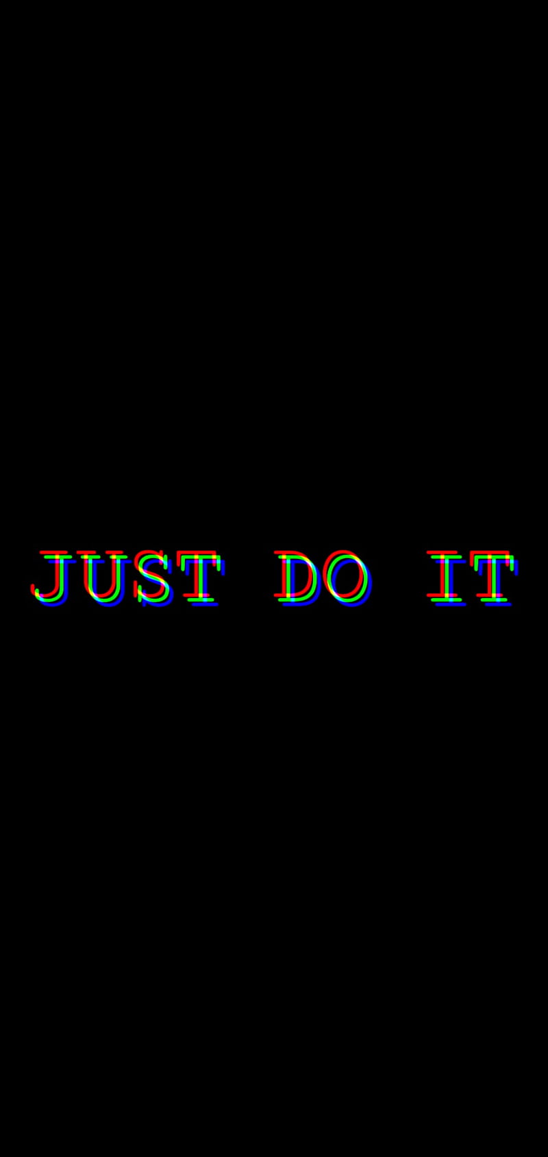 800x1689 Just do it, modern, motivation, sad, sayings, HD phone wallpaper