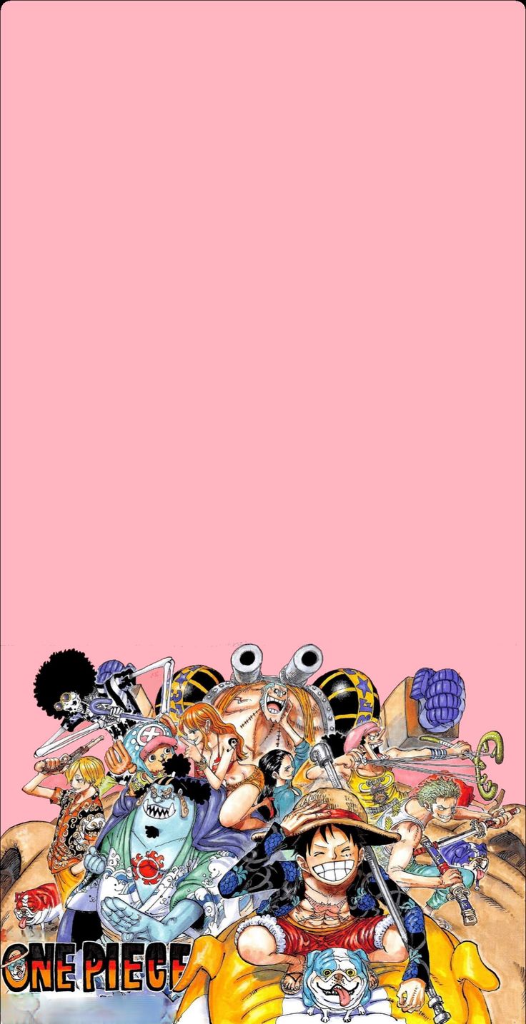 736x1434 One Piece Pink Wallpaper