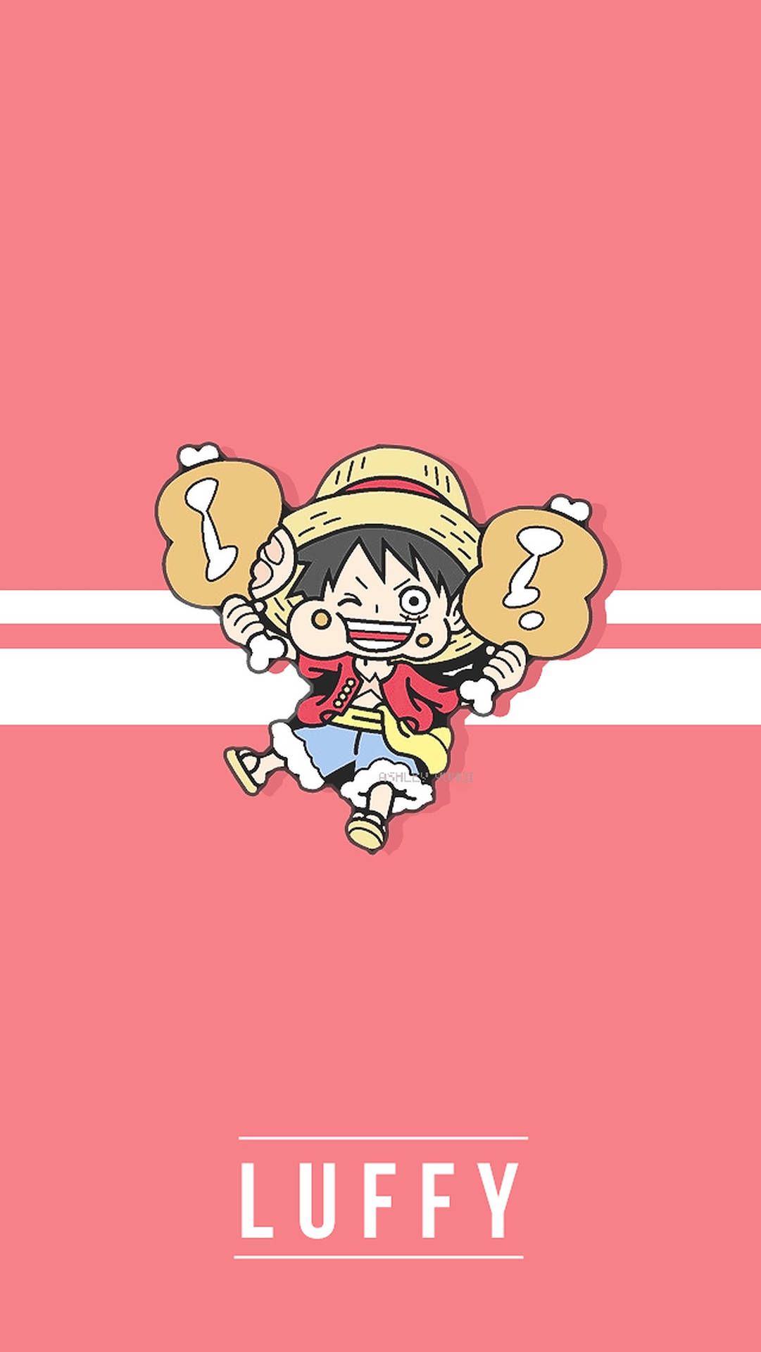 1081x1920 One Piece Cute Luffy iPhone Wallpaper