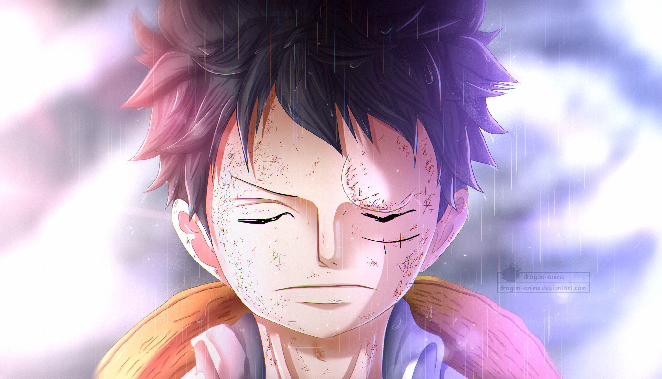 2741x1571 Desktop wallpaper: Anime, One Piece, Monkey D Luffy 4K free download for PC. 441800