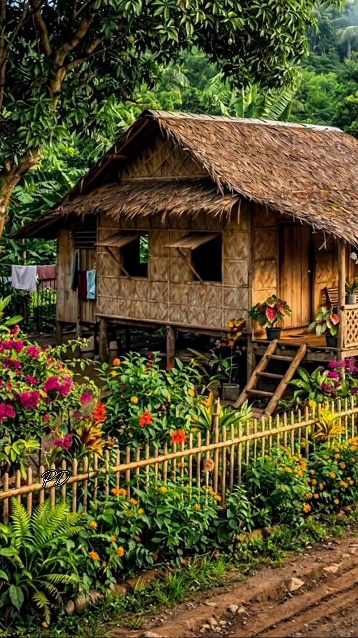 720x1280 Bahay Kubo Open Cottage #kubo #bamboo #cottage