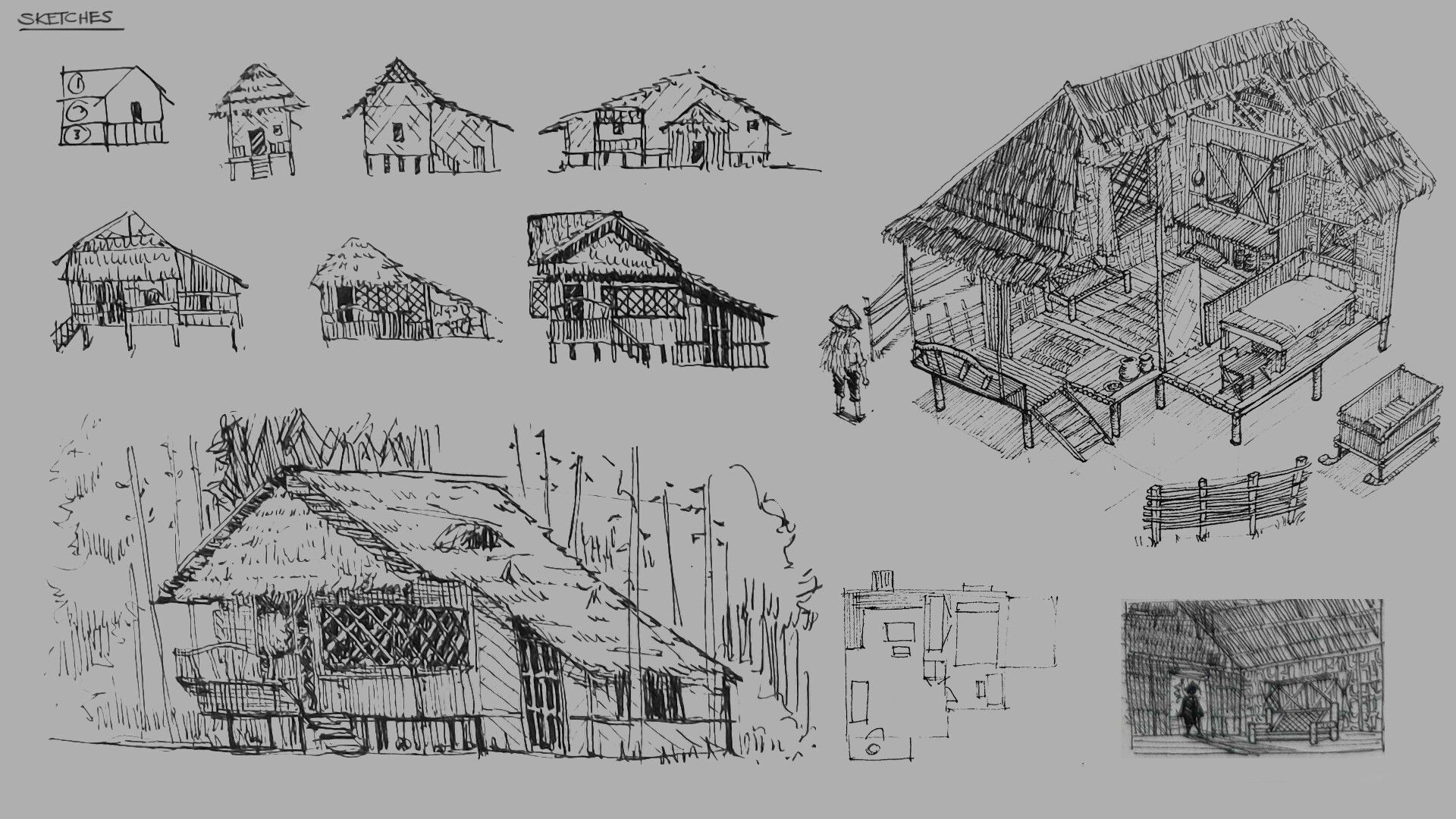 1920x1080 Ed Marinas Kubo (Nipa Hut)