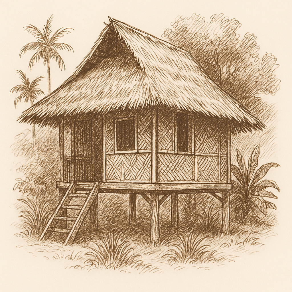 1024x1024 The Many Styles of Bahay Kubo: Traditional to Modern Tropical Homes