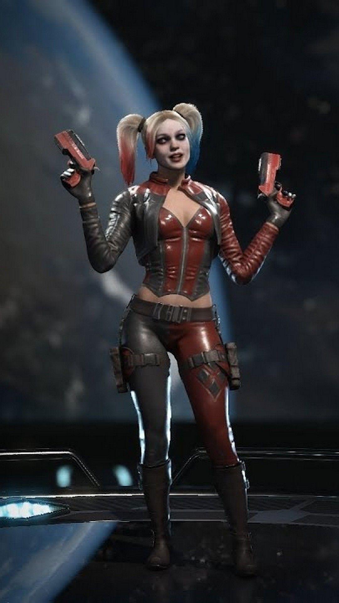 1080x1920 Harley Quinn Costume Wallpaper Free HD Wallpaper