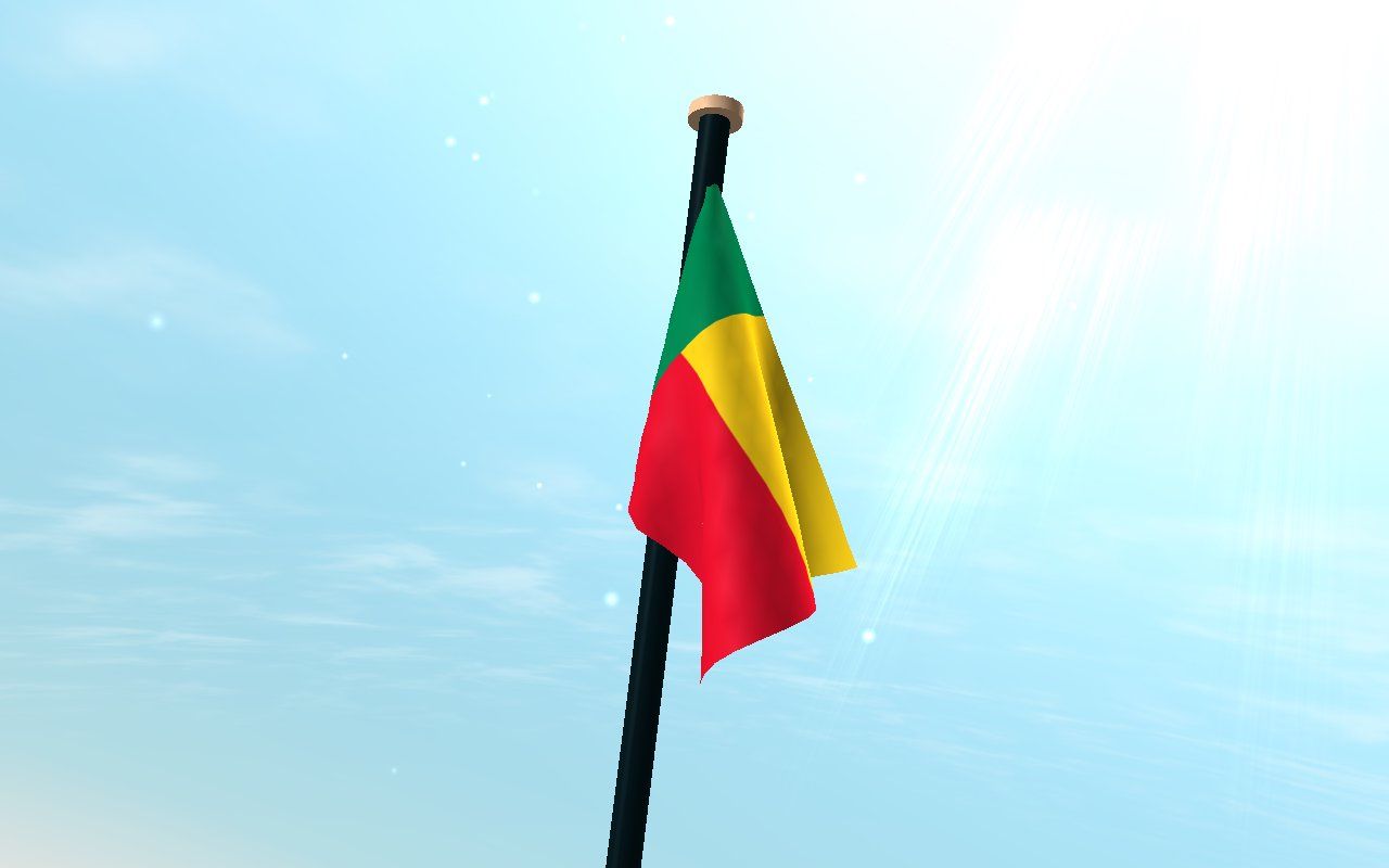 1280x800 Benin Flag 3D Free Wallpaper APK for Android Download