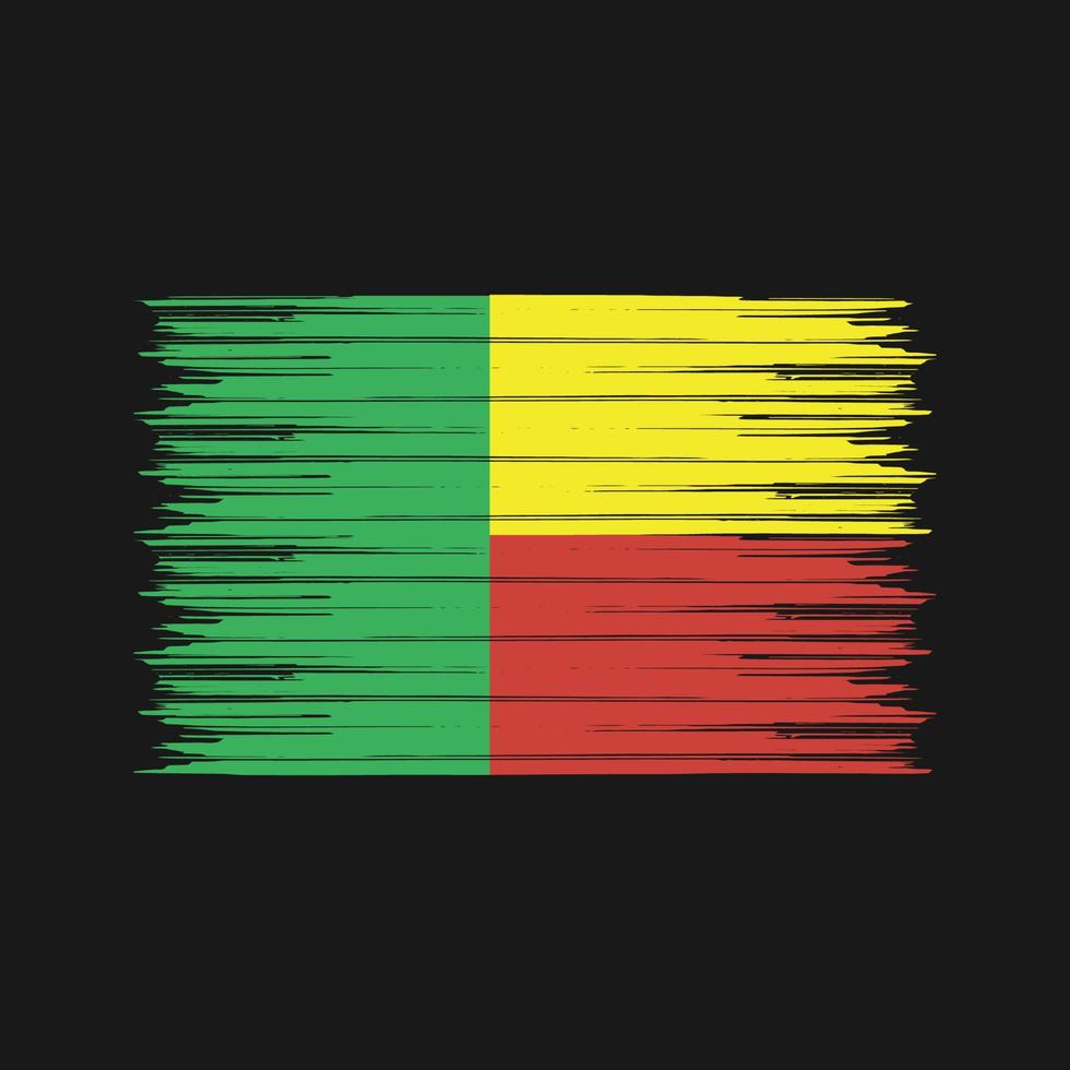 980x980 Benin Flag Brush. National Flag