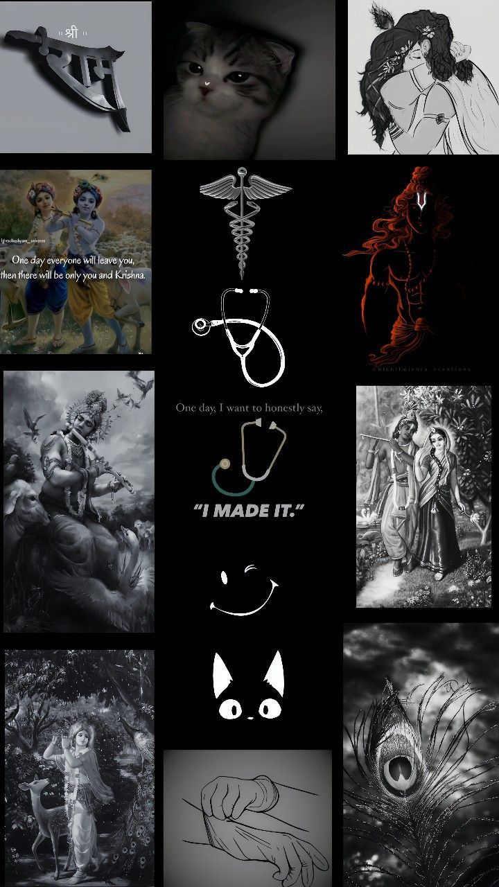 720x1280 Krishna and Doctor Mix Wallpaper