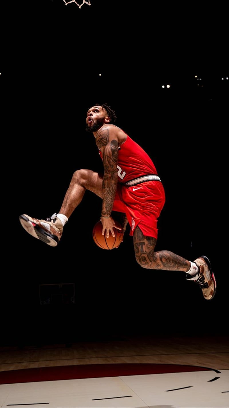 800x1422 Gary Trent Jr, nba, portland trail blazers, HD phone wallpaper