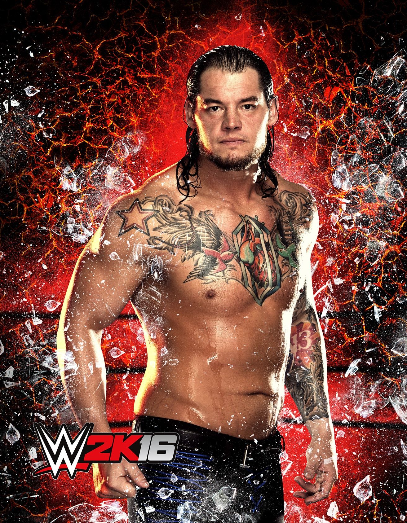 1313x1688 WZ Photo Gallery: Brand New WWE 2k16 Roster Cards; Brian Pillman, Baron Corbin, Ministry American Badass Undertaker, Whipwreck & More