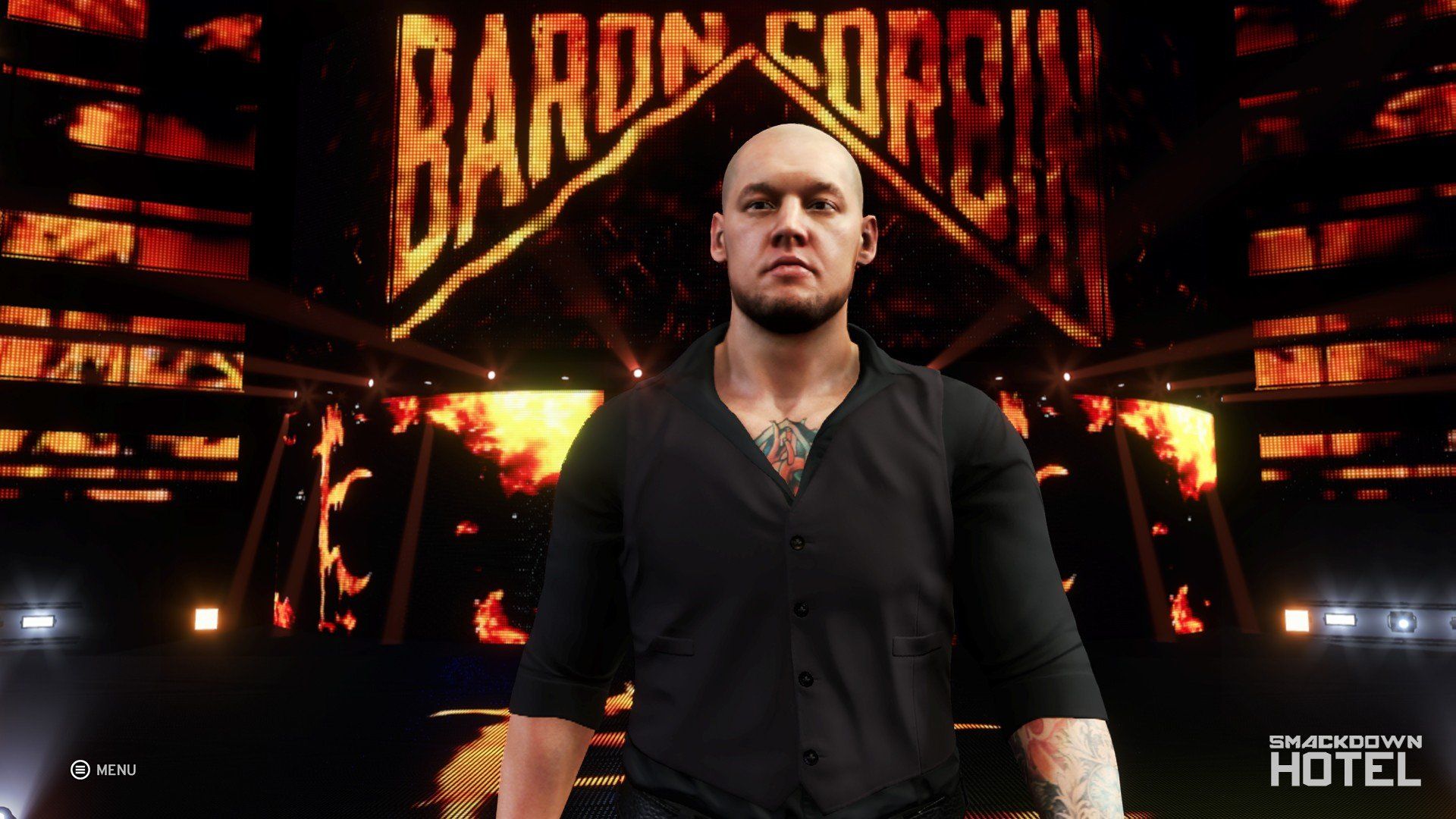 1920x1080 Baron Corbin. WWE 2K20 Roster
