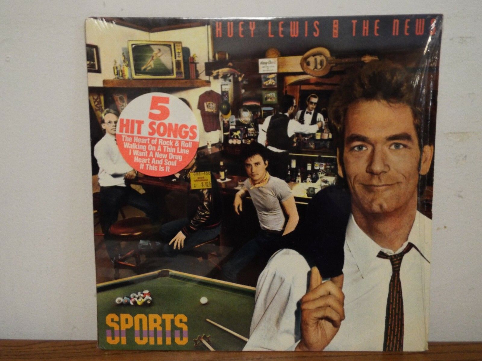 1600x1200 HUEY LEWIS & THE NEWS SPORTS 1983 LP VINYL ALBUM