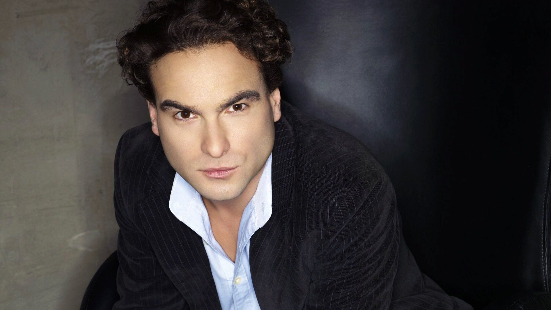 1920x1080 Download American Actor Face Celebrity Johnny Galecki HD Wallpaperx1080