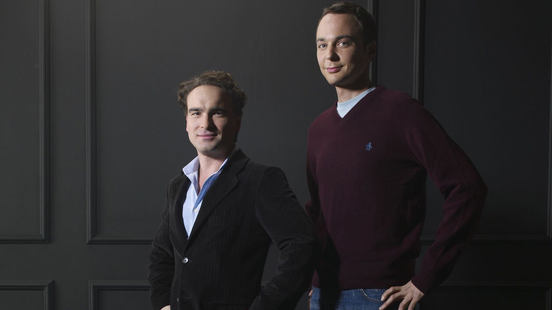 1920x1080 Jim Parsons & Johnny Galecki, High Definition, High Quality, Widescreen