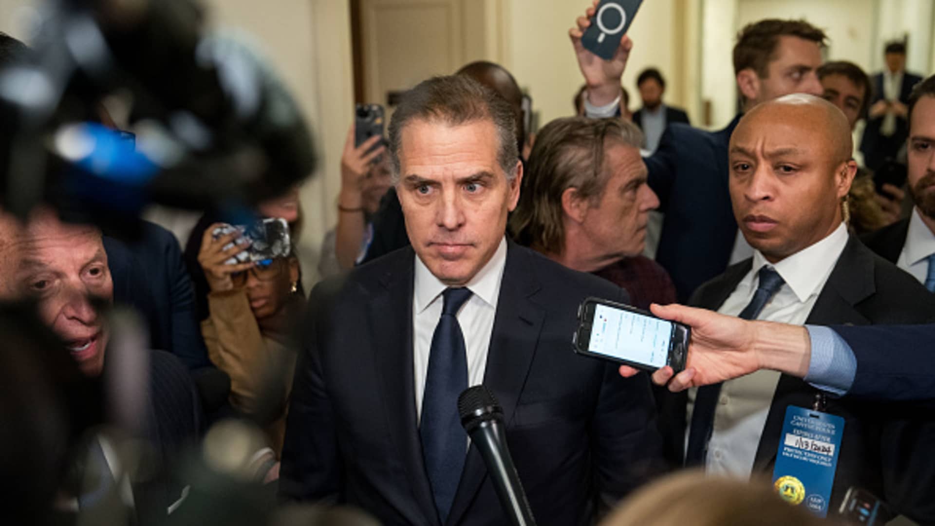 1920x1080 House panels approve Hunter Biden contempt finding after president's son crashes hearing