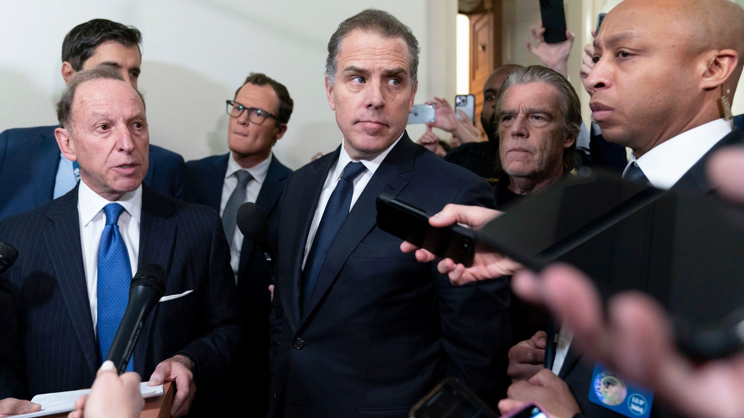 2560x1440 Republicans push ahead with Hunter Biden contempt charge after his surprise visit to Capitol Hill. KRQE News 13