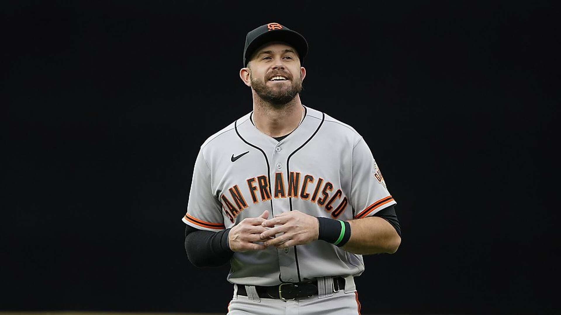 1920x1080 Vaccine side effects put Giants' Evan Longoria out of lineup for home opener vs. Rockies