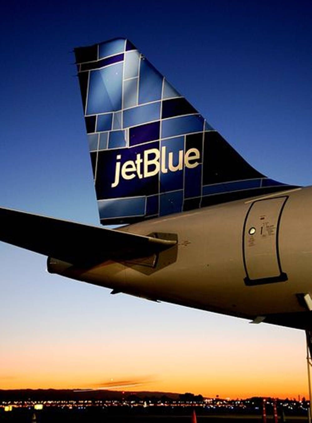 1000x1355 Download free Jetblue Airways Airlines Logo On Plane Rudders Wallpaper