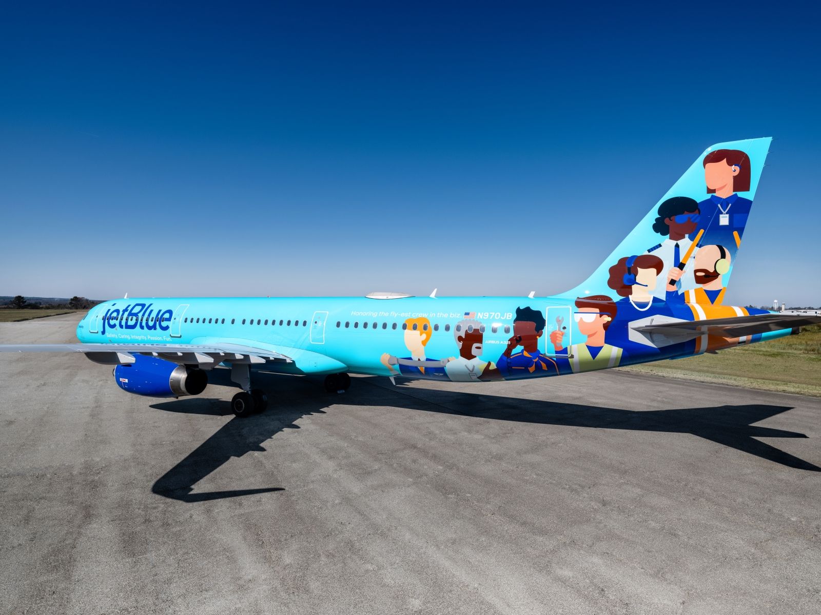 1600x1200 Blue Unity' Airbus A321 flies JetBlue's 25th anniversary flight