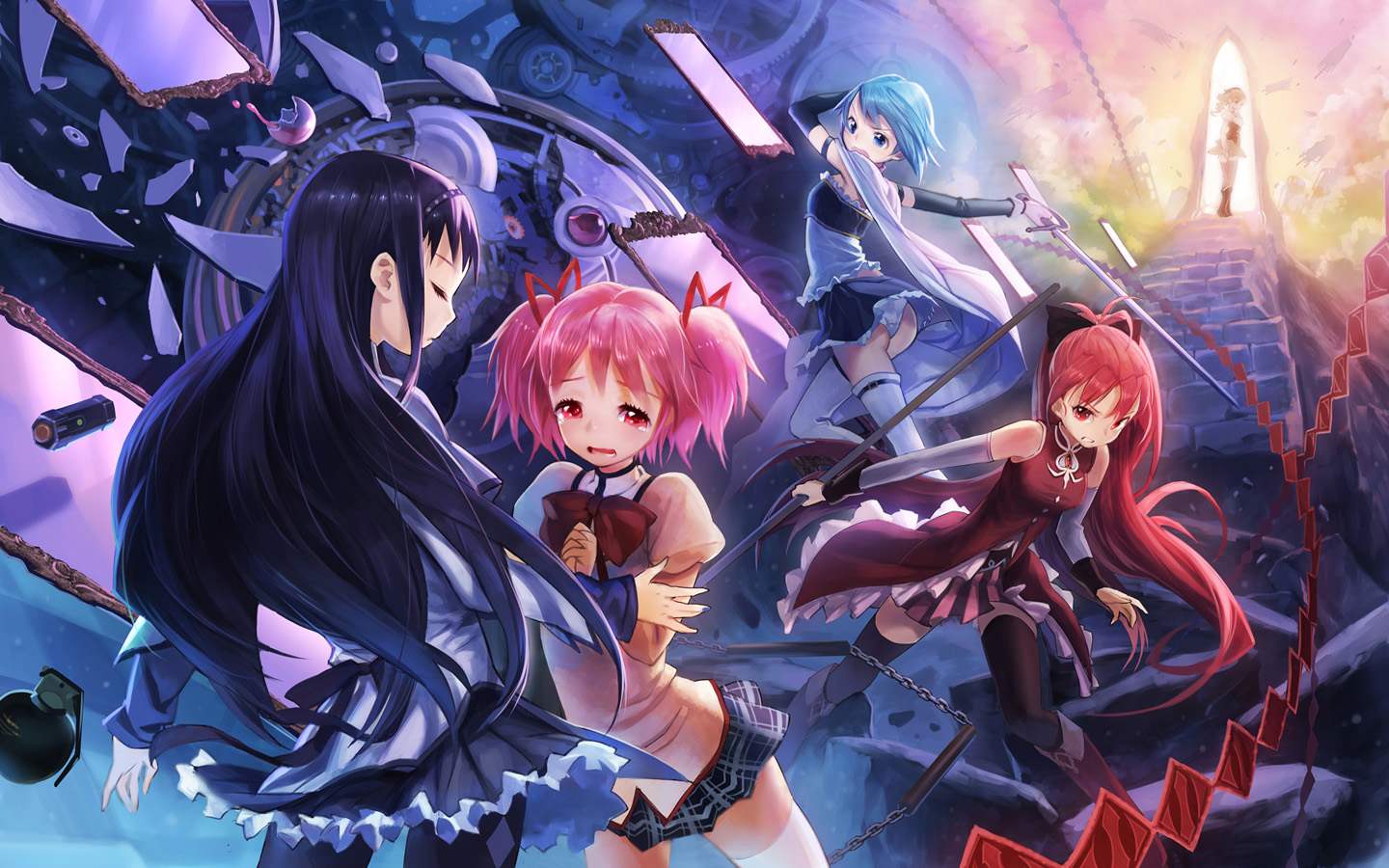 1440x900 Free download Wallpaper n Stuff Puella Magi Madoka Magica