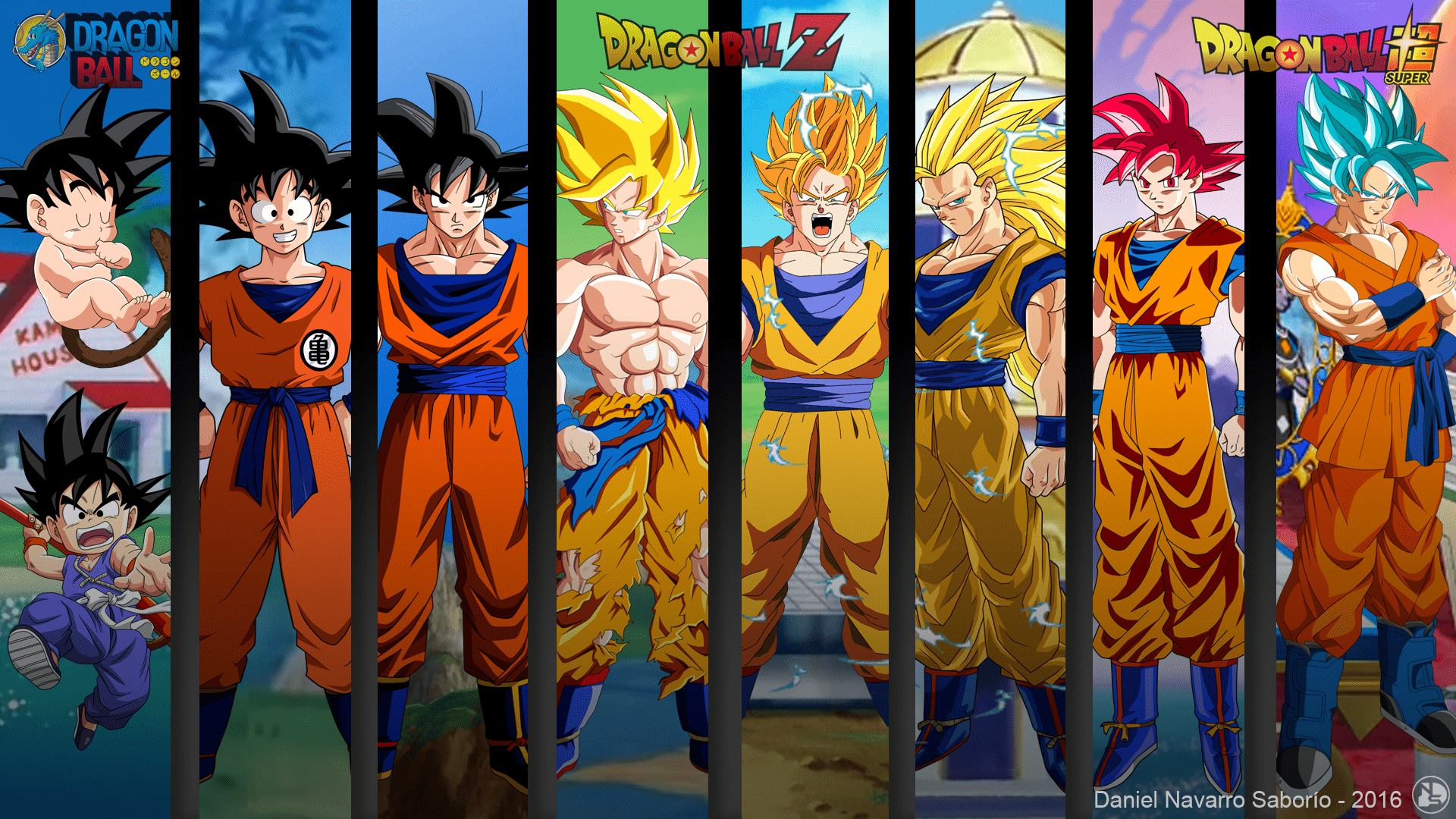 1920x1080 All goku's. Estampa para canecas, Goku, Canecas
