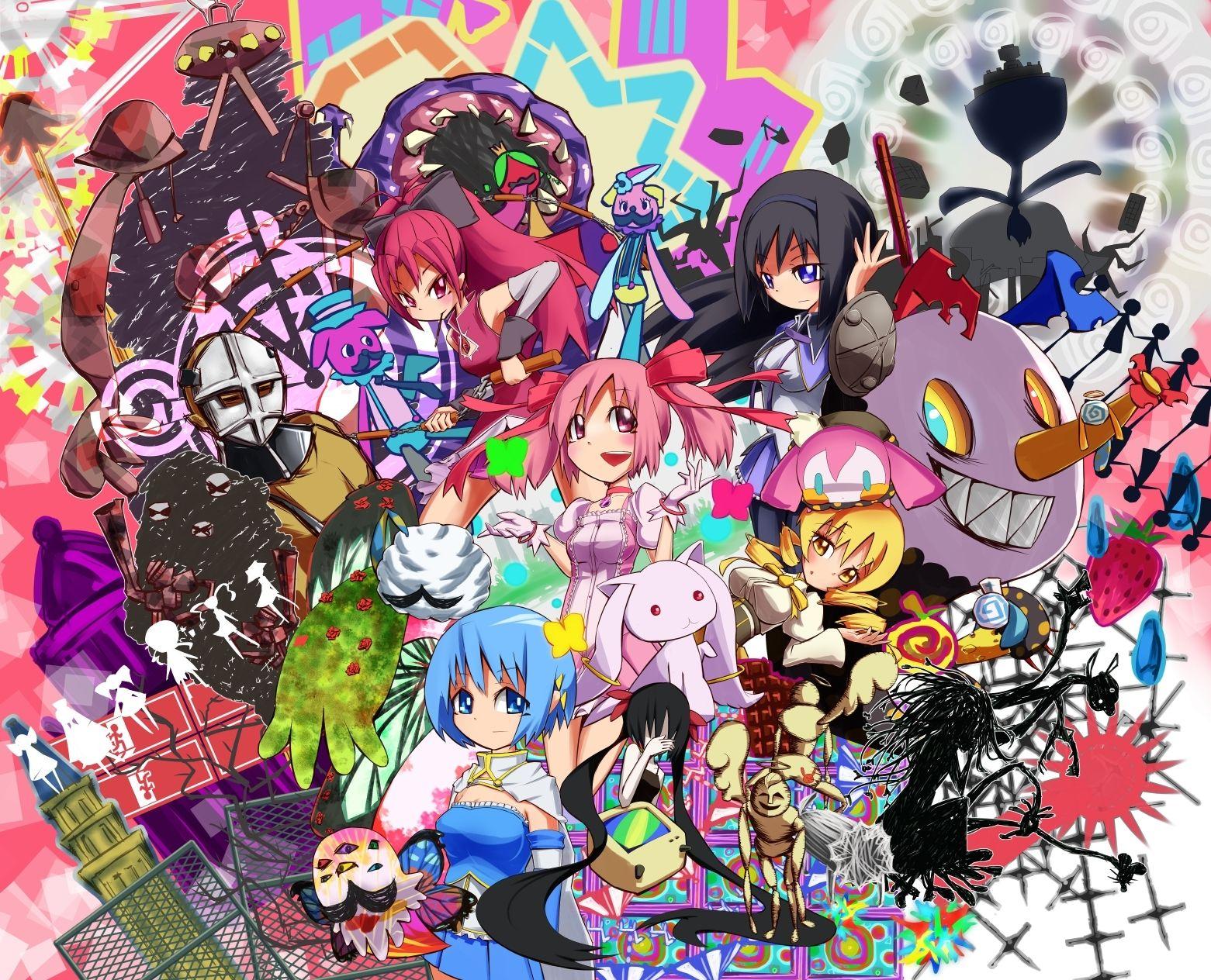 1561x1264 Mahou Shoujo Madoka Magica Wallpaper Magi Madoka Magica