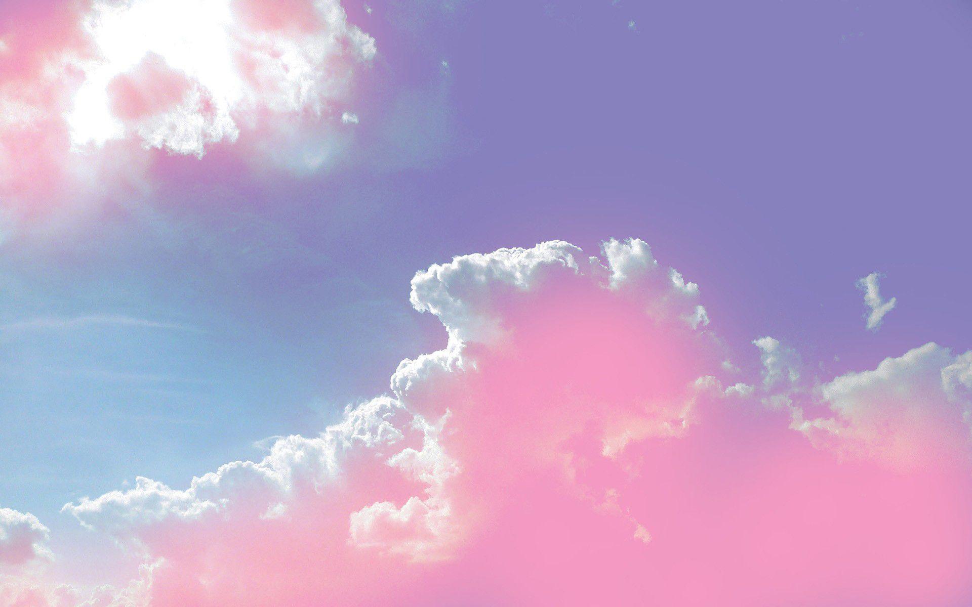 Pink Clouds Desktop Wallpapers - Top Free Pink Clouds Desktop Backgrounds -  WallpaperAccess