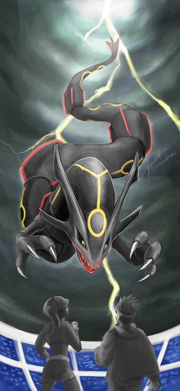 Shiny Mega Rayquaza Wallpaper Pokemon mega rayquaz by himew1235 on