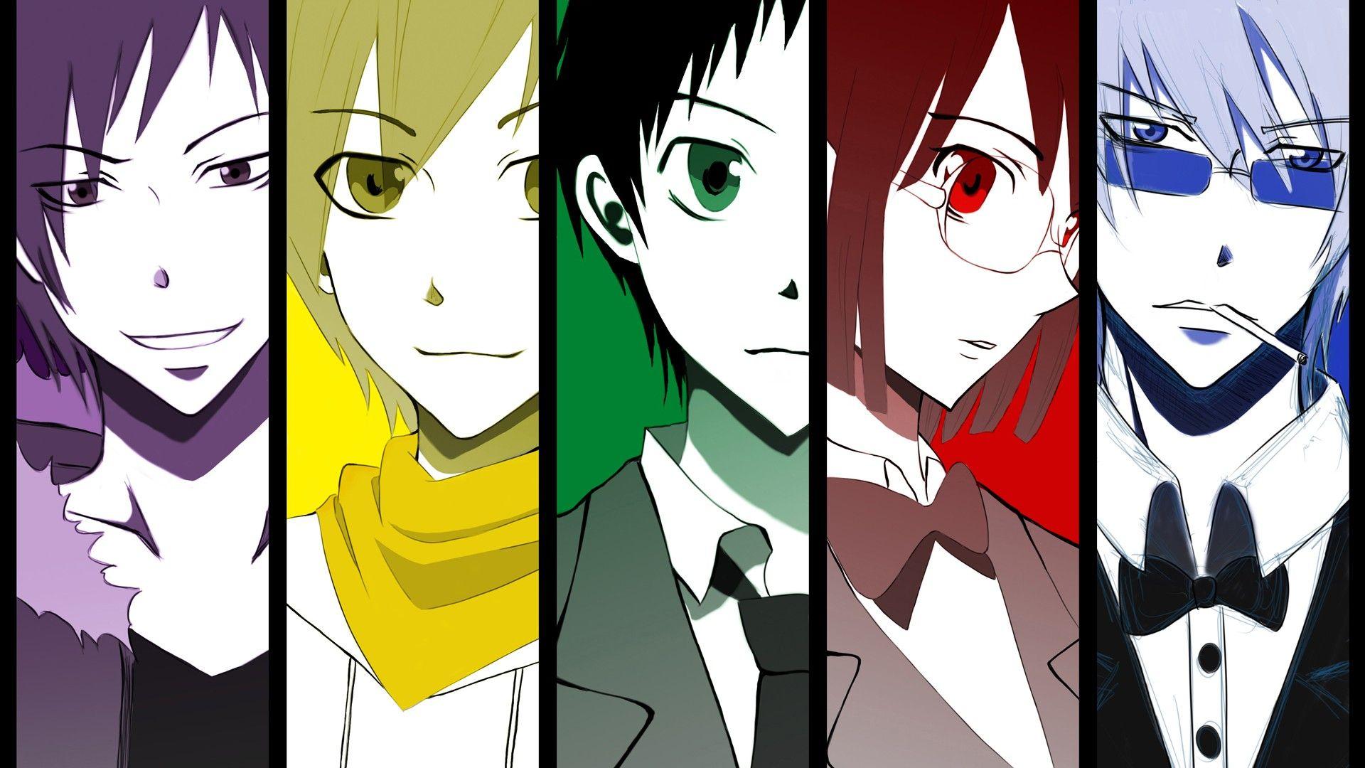 1920x1080 Durarara Characters Anime Wallpaper