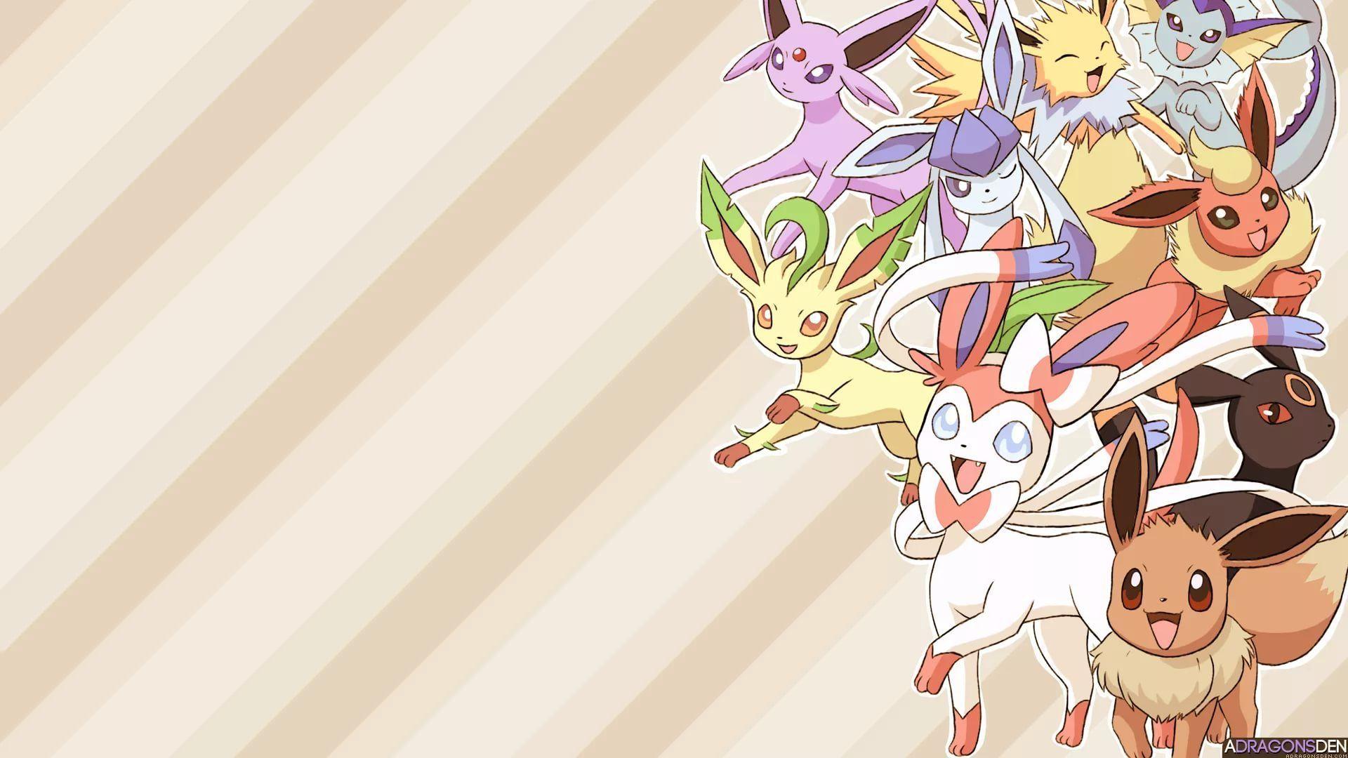 1920x1080 Eevee Evolution Wallpaper