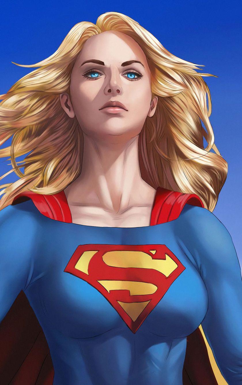 840x1336 Download Beautiful, supergirl, art wallpaper, 840x iPhone 5
