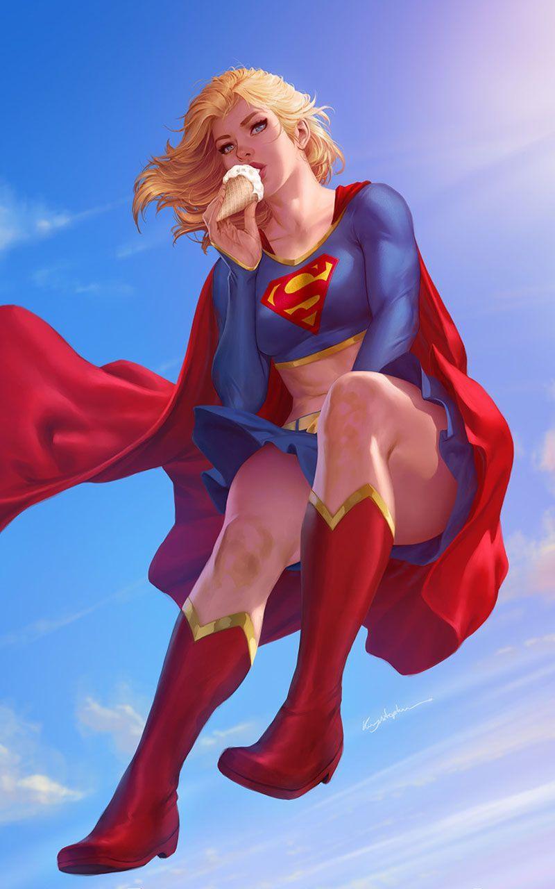 800x1280 Supergirl Wallpaper Full HD. Supergirl comic, Dc comics art, Dc