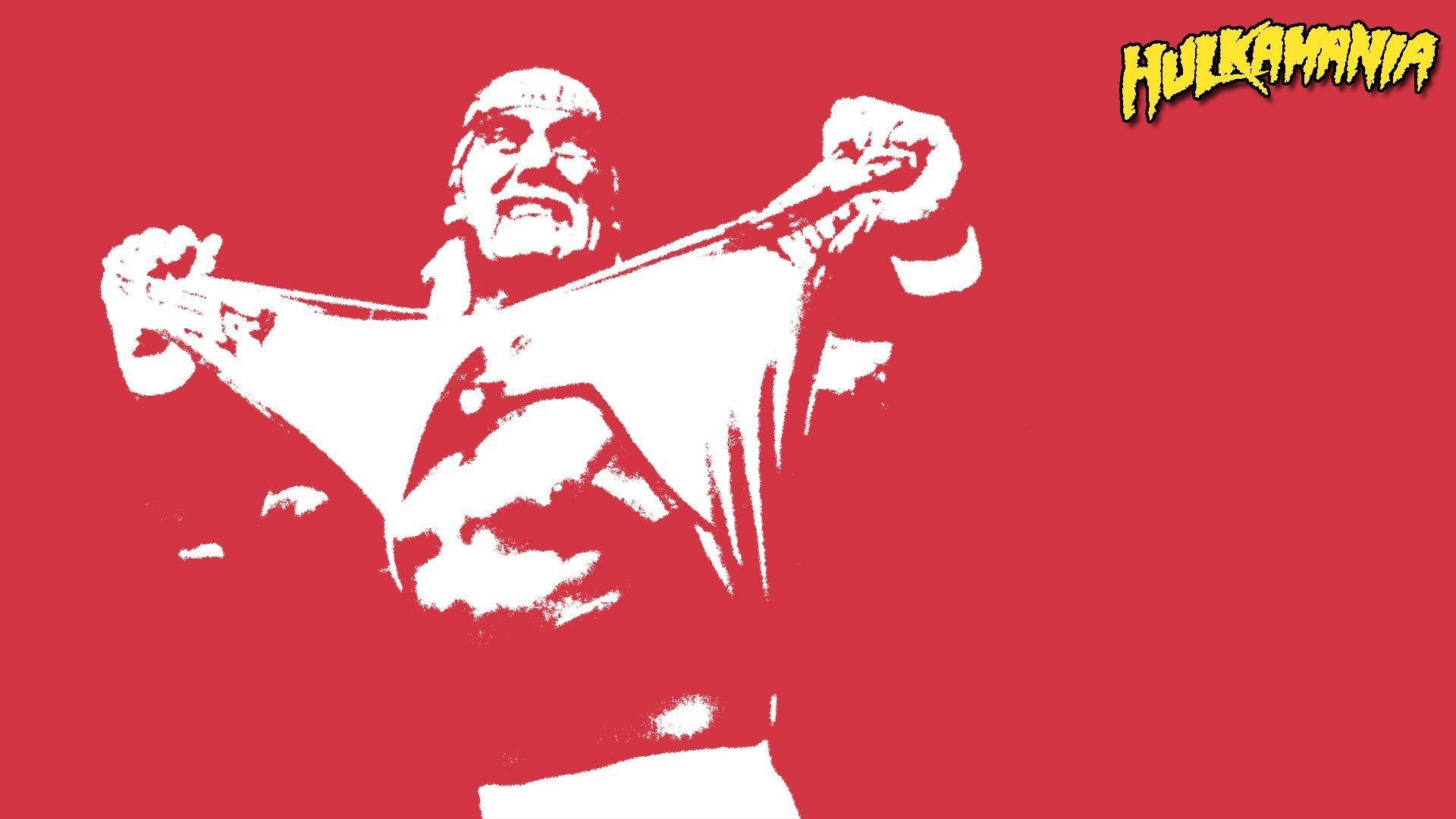 1920x1080 Simple Hulk Hogan Hulkamania Wallpaper I Made You Guys Like It! (1920x1080)