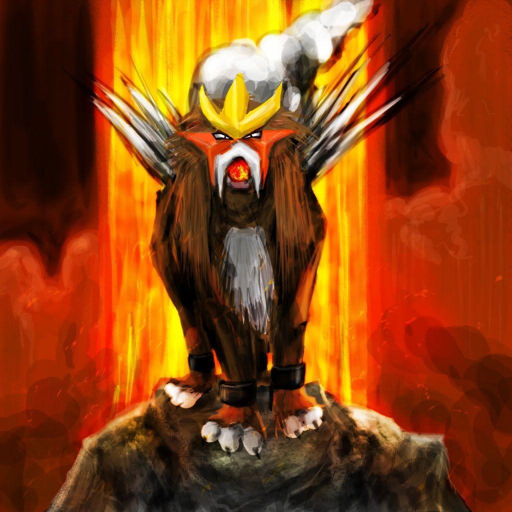 1024x1024 Free download Wallpaper For Pokemon Wallpaper Entei 1024x1024