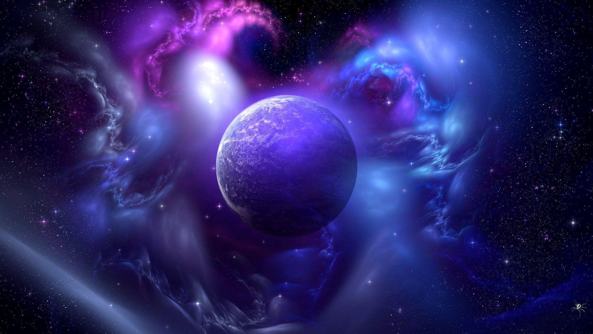 Light Purple Space Wallpapers - Top Free Light Purple Space Backgrounds ...