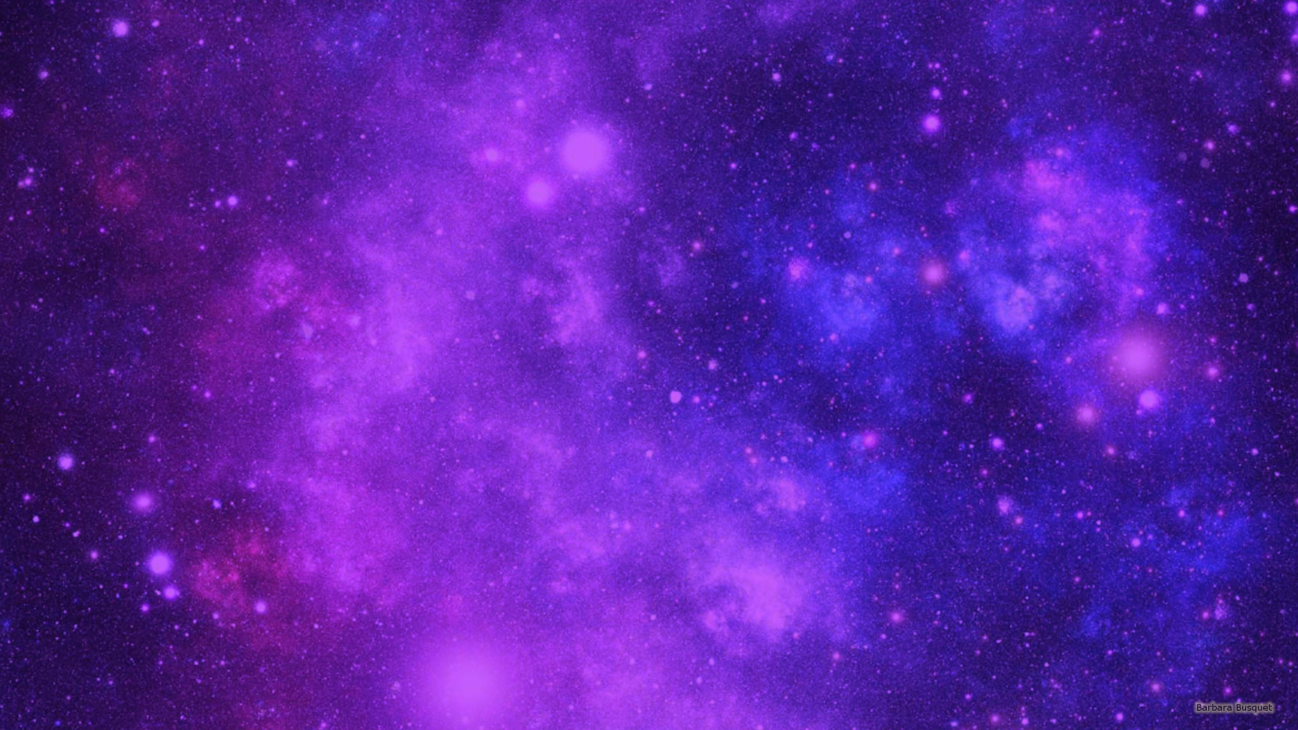 2560x1440 Purple And Blue Galaxy Wallpaper