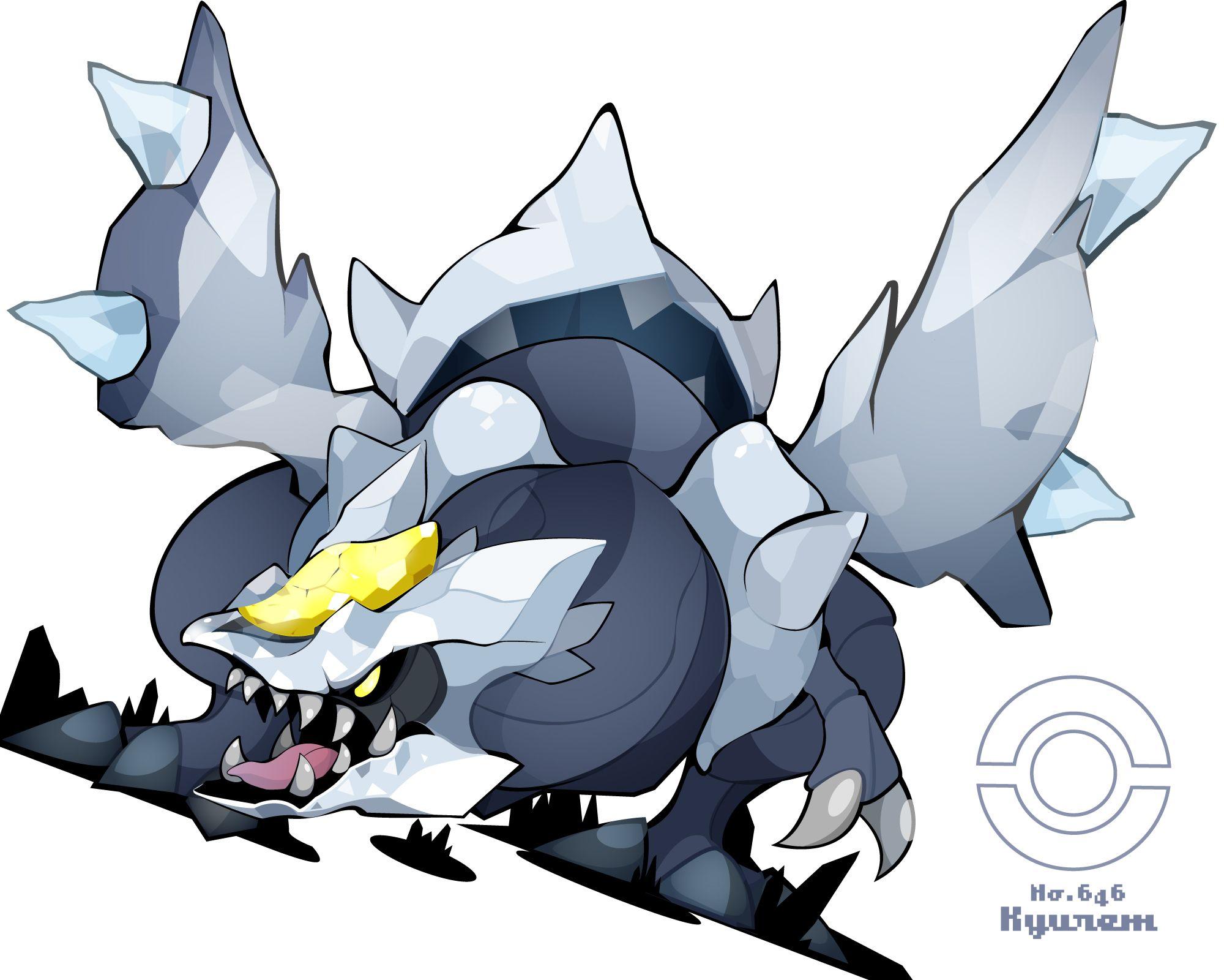 2000x1600 Kyuremémon Anime Image Board