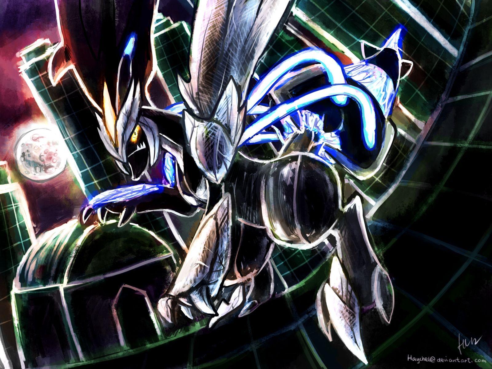 1600x1200 Black Kyuremémon Anime Image Board