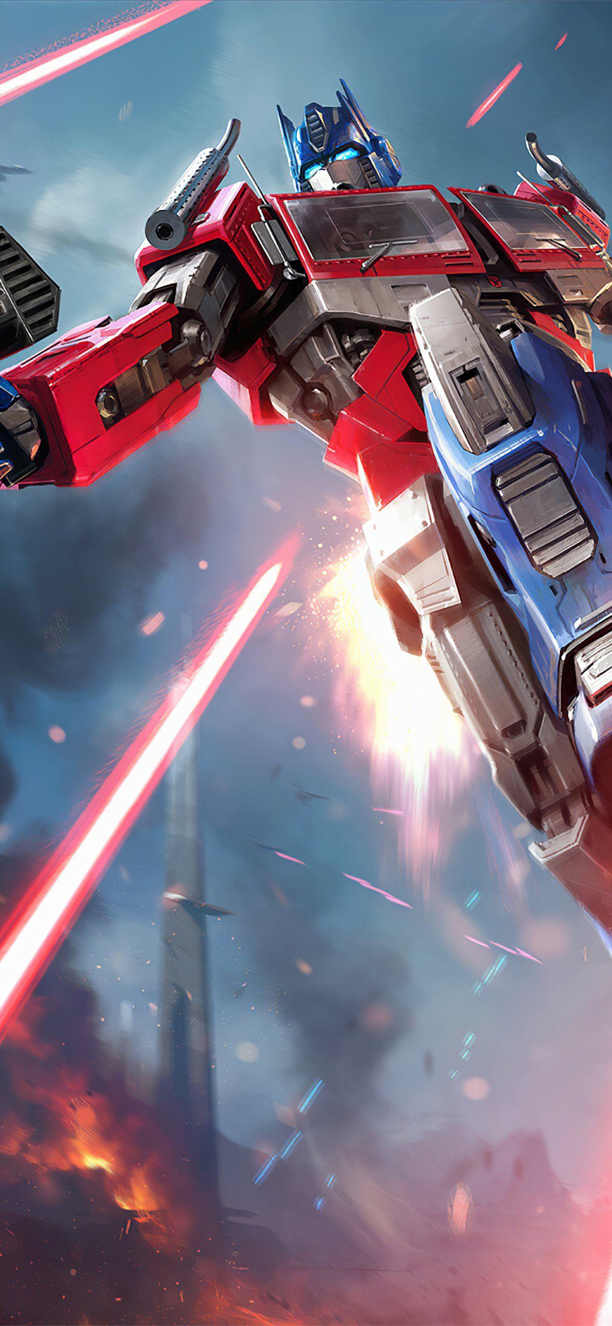 1242x2688 4k optimus prime iPhone 11 Wallpaper Free Download