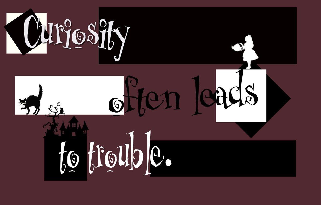 1332x850 Wallpaper letters, Alice, quote, Alise in wonderland, Wonderland