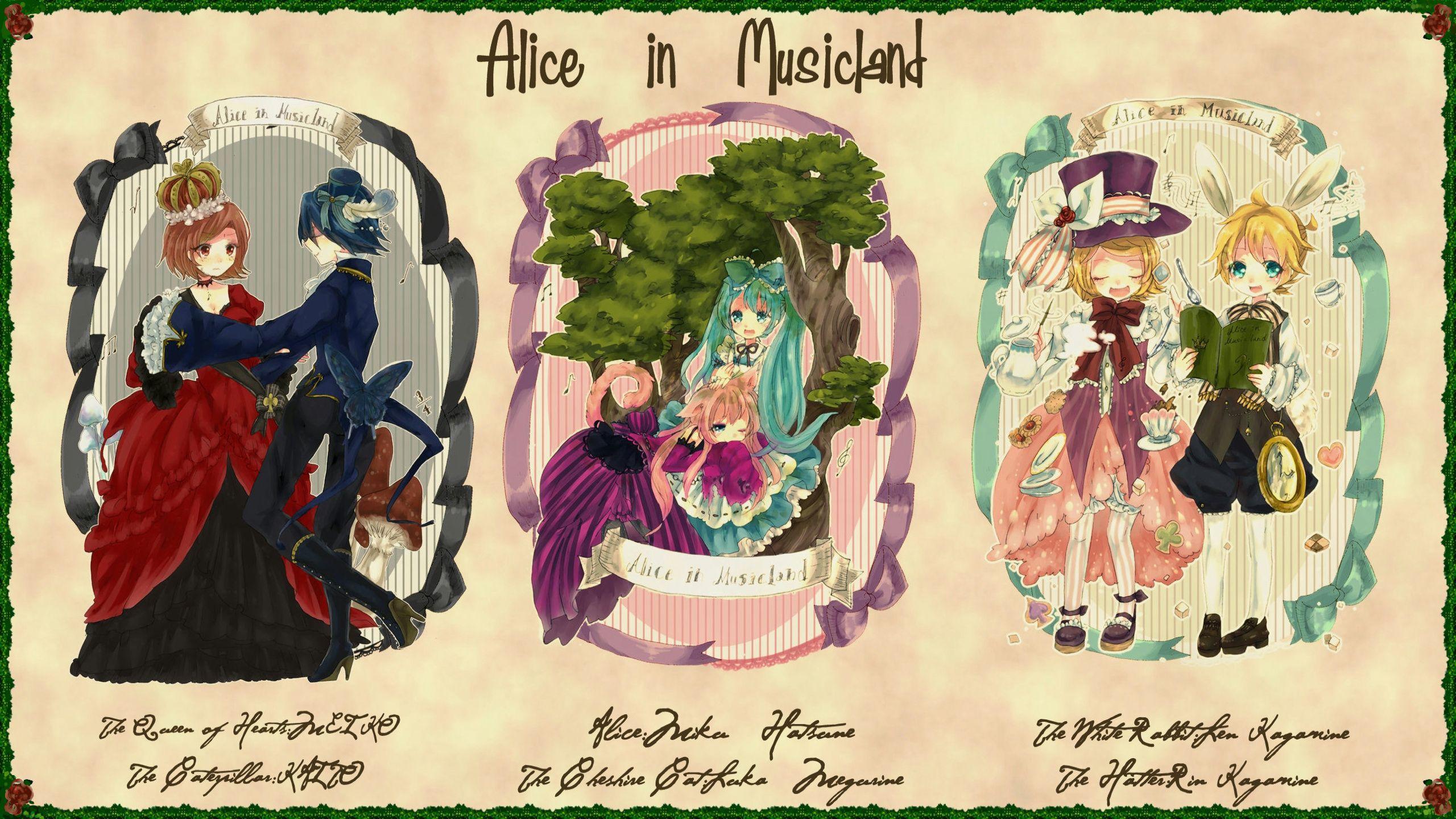2560x1440 Alice In Wonderland HD Wallpaper