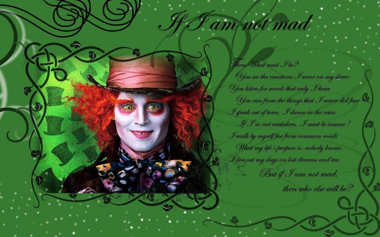 1280x800 Mad Hatter Wallpaper. Nightcore Shatter