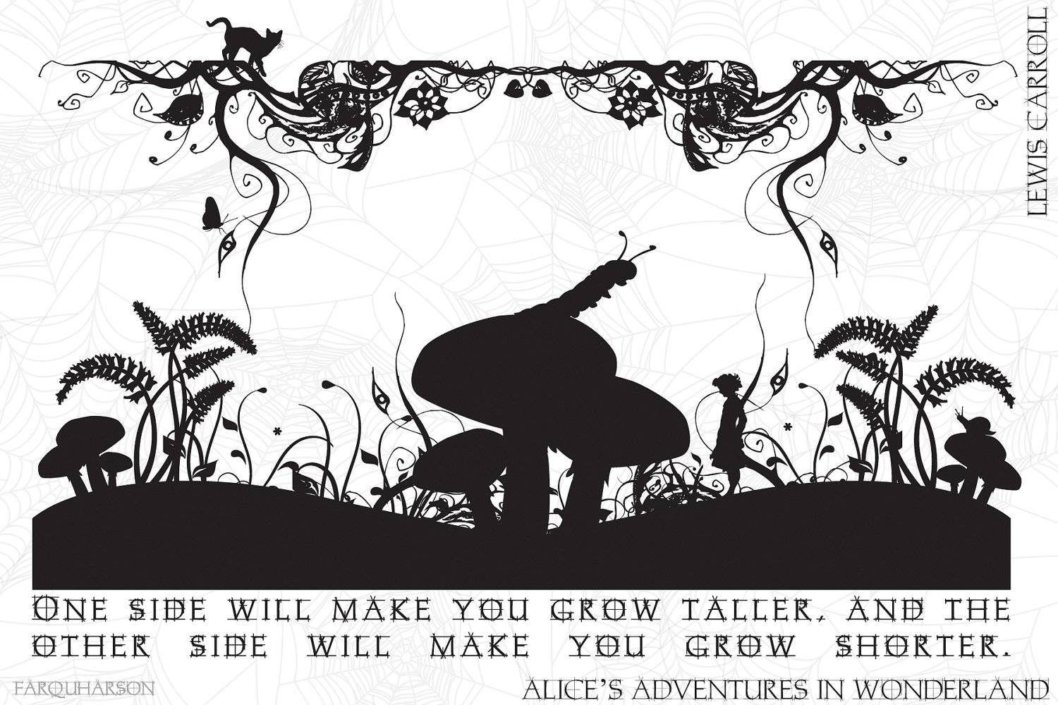 1500x1000 Alice in Wonderland Wallpaper Quotes