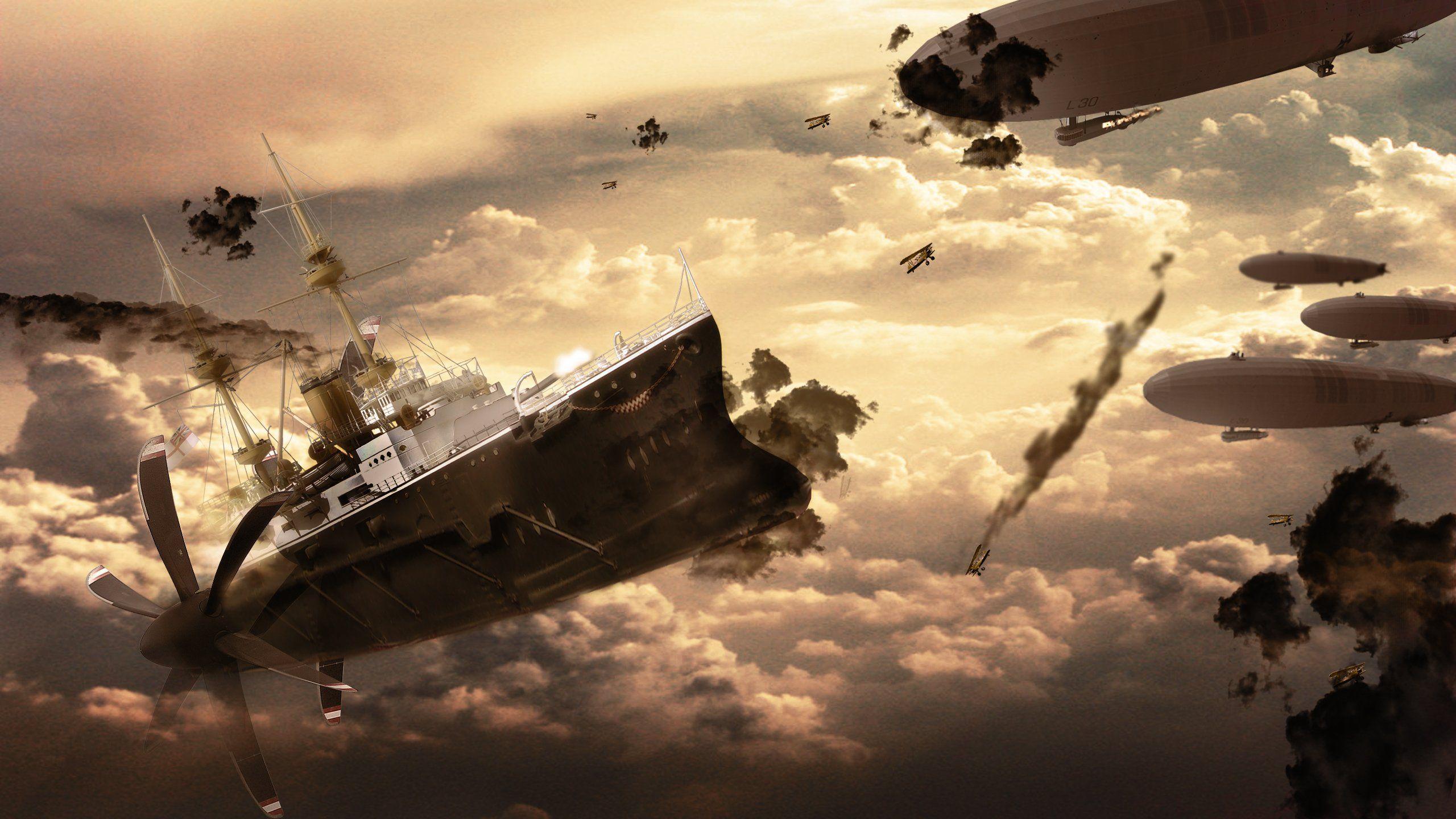 2560x1440 Steampunk Anime 868788