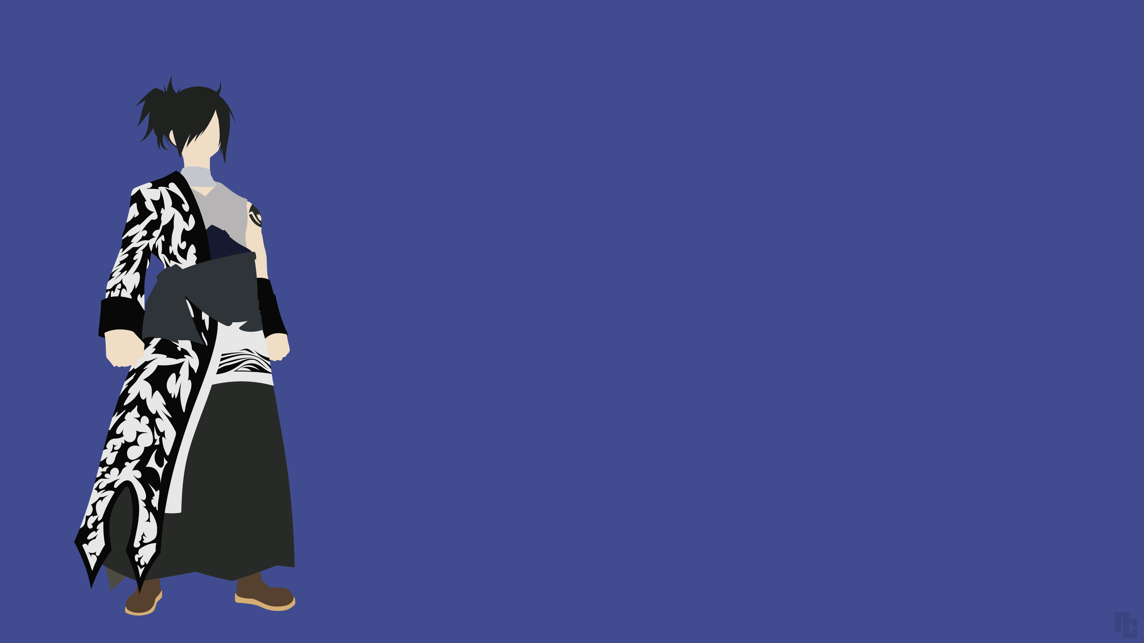 3840x2160 Fairy Tail Cheney Minimalist Wallpaper