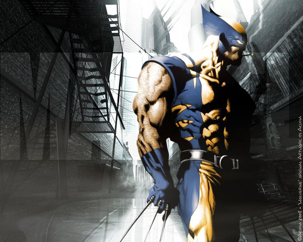 1280x1024 Wolverine Wallpaper poster