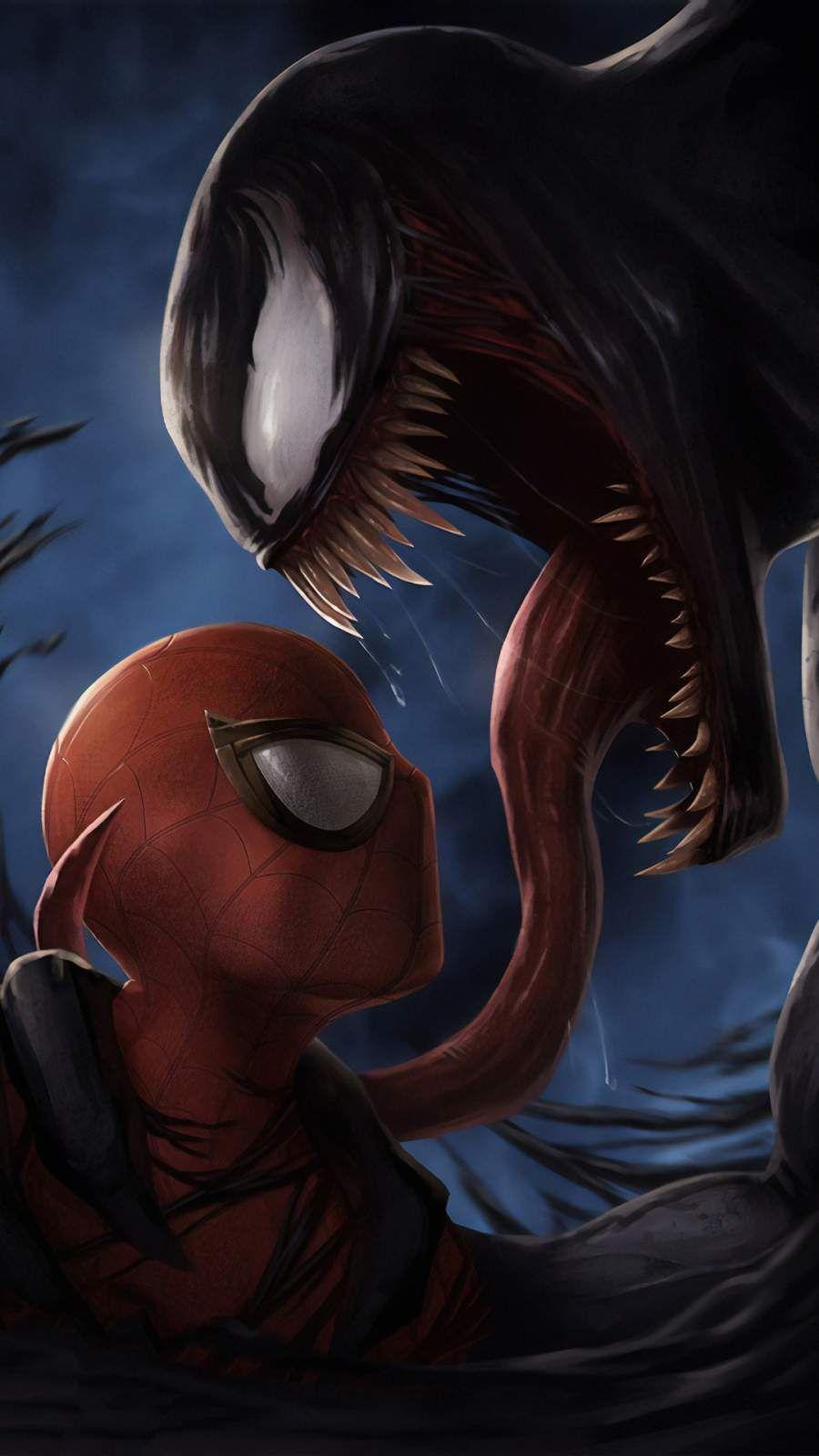 900x1600 Spider Man Vs Venom IPhone Wallpaper Wallpaper. Marvel Venom, Marvel Spiderman, Symbiotes Marvel